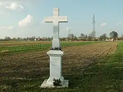 Wayside cross in Majdan Nepryski