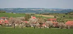 View from the south