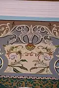 Detail of painting.