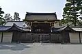 Sakuheimon (朔平門), Northern gate.