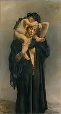 An Egyptian Peasant Woman and Her Child (1869–1870) Metropolitan Museum of Art