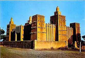 Mosque in front of camp Robert at Fréjus in 1964.