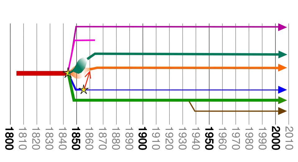 Main branches of the LDS Movement
