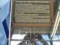 Montage on display at Liss railway station