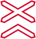 Level crossing (multiple tracks)