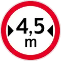 Width limit