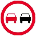 No overtaking