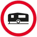 No residential vehicles