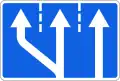 Added lane from left