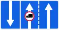 Traffic in lanes