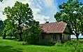 An old Aukštaitian gryčia in Lažai