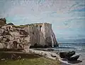 The cliffs of Étretat after the storm (Gustave Courbet, 1870)
