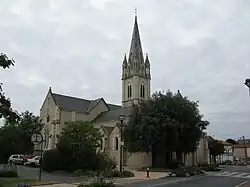 The church in La Ferrière