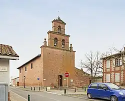 The church in La Magdelaine-sur-Tarn