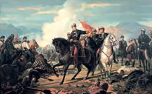 The Battle of Tetuán, by Dionisio Fierros (1894, private collection).