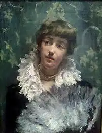 Lady with a Fan (1884)