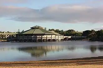 Lagoon at Twin Waters resort, 2010