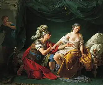 Alcibiades on his Knees Before his Mistress (c. 1781)
