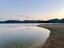 Lake Moomaw sunset