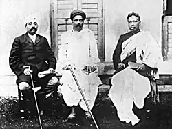 Lala Lajpat Rai of Punjab, Bal Gangadhar Tilak of Maharashtra, and Bipin Chandra Pal (right) of Bengal, the triumvirate were popularly known as Lal Bal Pal, changed the political discourse of the Indian independence movement.