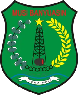 Coat of arms of Musi Banyuasin Regency