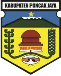 Coat of arms of Puncak Jaya Regency