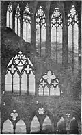 Traceries from Caen, Bayeux, Rouen, and Beauvais