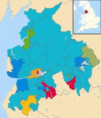 2025 results map