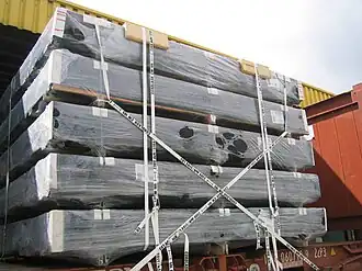 Polyester lashing
