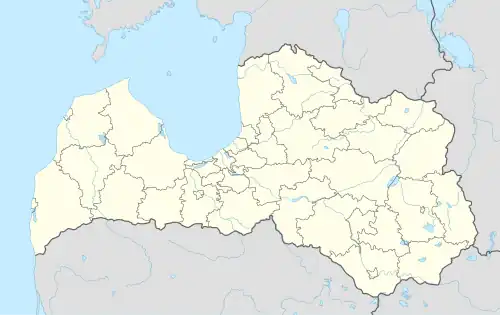Riga is located in Latvia