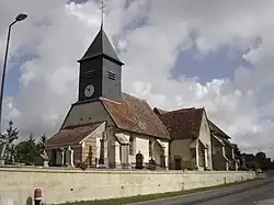 The church in Laubressel