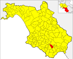 Laurito within the Province of Salerno
