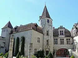 The château in Lauzun