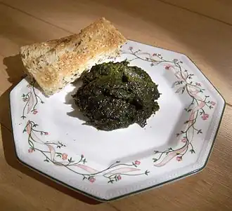 Laverbread and toast