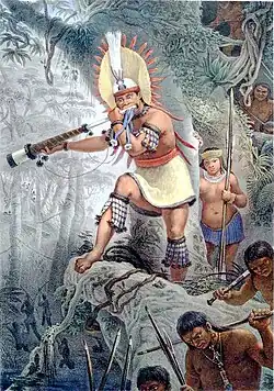 Battle signal of the Coroados, c. 1834-1839