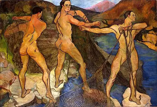 Casting the Net (1914) by Suzanne Valadon
