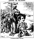 Le marquis de Morès et Drumont.