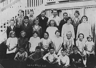 Leafdale State School students, circa 1928