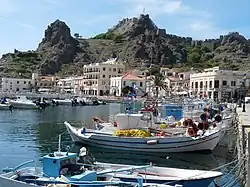 View of the promenade with the fortress