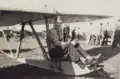 Leo Dowling in a Primary Glider at Belmont Common Victoria 13 October 1940