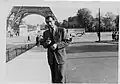 Leon Herzog in Paris, 1945 or 1946