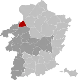 Location of Leopoldsburg in Limburg