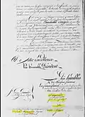Letter from LaGrenade and other planters to the American congress and George Washington in 1791[19]