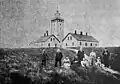 The lighthouse in 1912