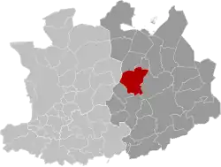 Location of Lille in the Antwerp Province