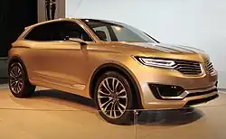 Lincoln MKX concept at the 2014 Beijing Auto Show