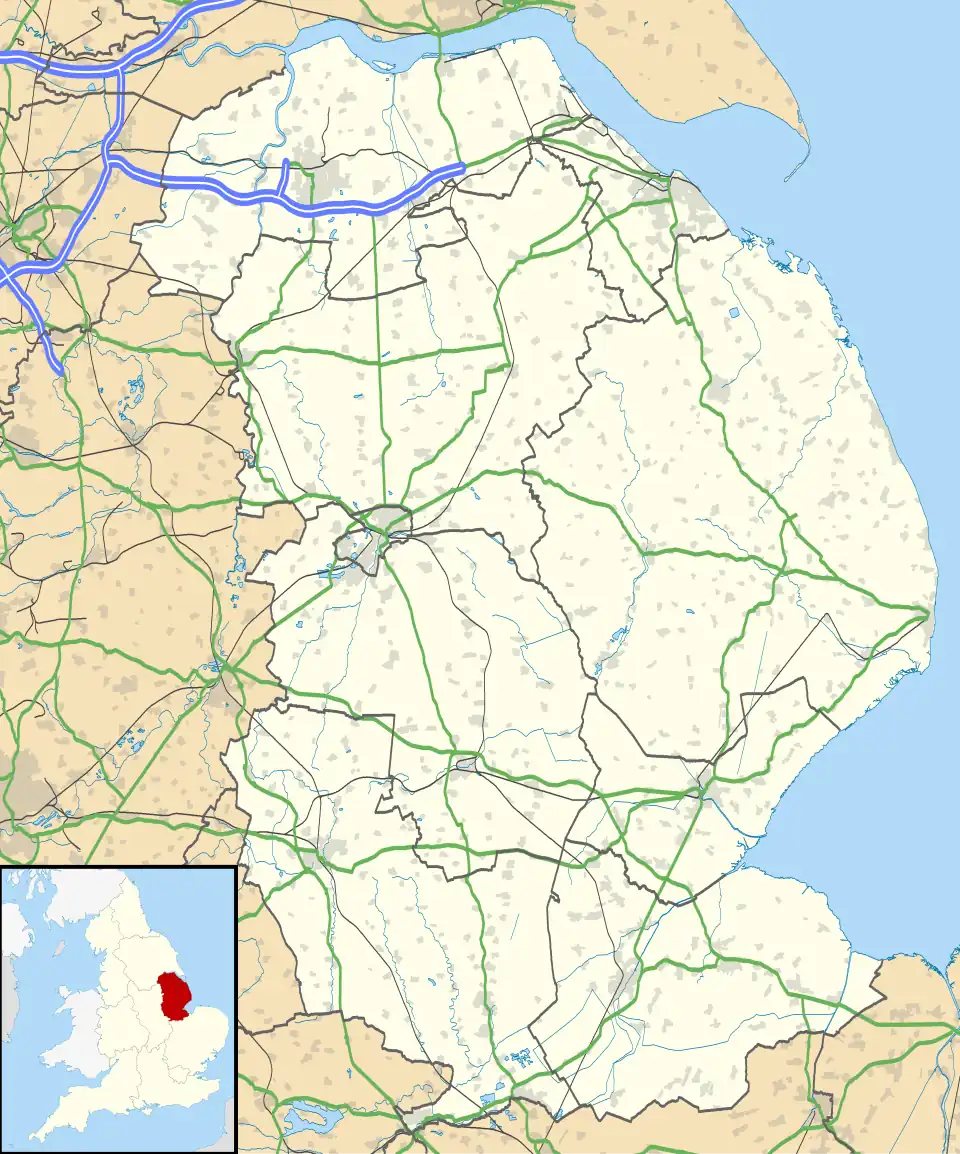 RAF Binbrook is located in Lincolnshire