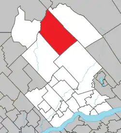 Location within Portneuf RCM