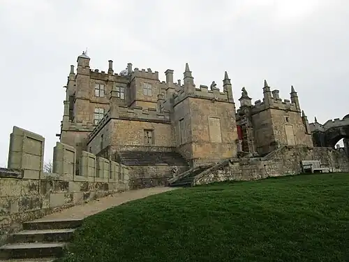The west front of the Little Castle