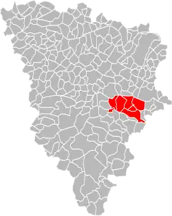 Location within the Yvelines department